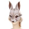 Halloween Maskerade Party Cosplay Kostüm Lustige Party Decor Halbe Gesicht Maske 3D Tiger Schwein Bunny