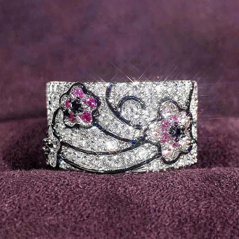 Meier Zweifarbiger floraler Ring: stilvoll, elegant und frisch mit einem Hauch von ländlichem Charme