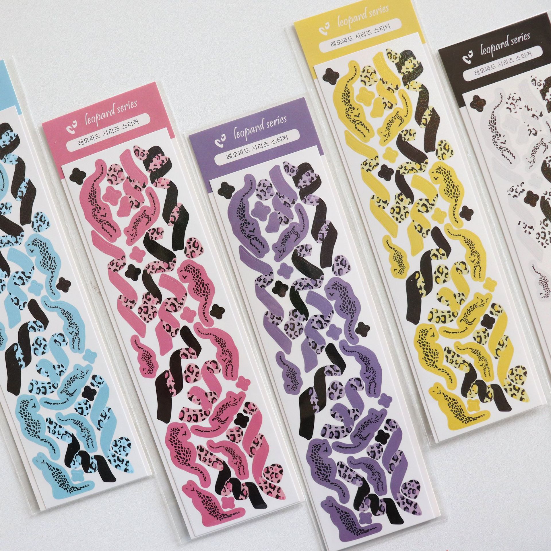 

Корейская популярная леопардовая печать лазерная лента наклейка звезда погоня маленький материал карты декоративная наклейка