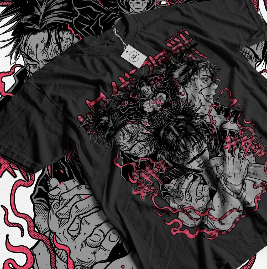 Jujutsu Kaisen Choso T-Shirt Girl Anime Manga JJK Gift Shirt Soft Tee All Size