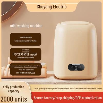 מכונת כביסה מיני דו-שימושית לתחתונים וגרביים – חצי אוטומטית, אידיאלית לשימוש ביתי ומעונות