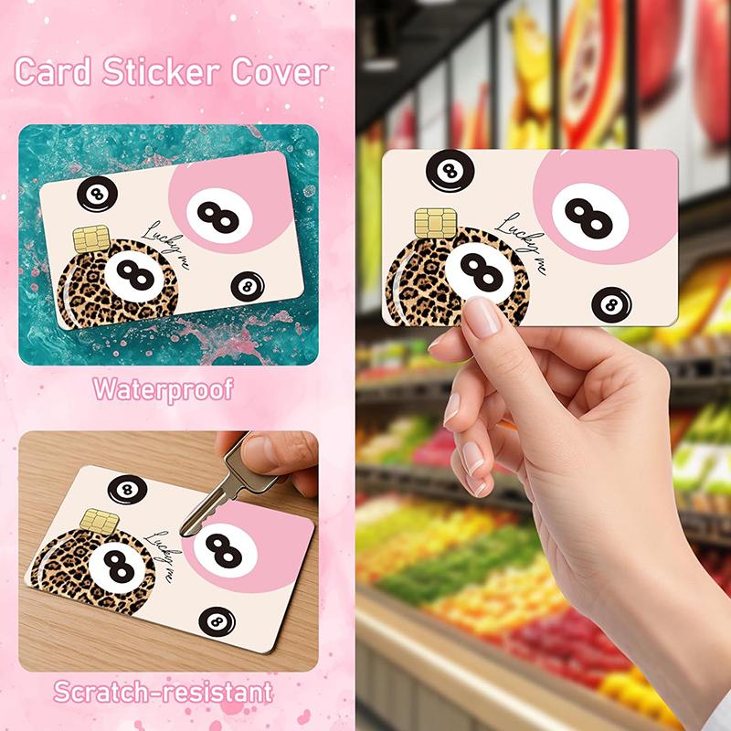 4Pcs Credit Card Stickers For Credit Card Skin Debit Card Sticker Personalized Bank Card Sticker Cover Credit Card Decal Waterpr
