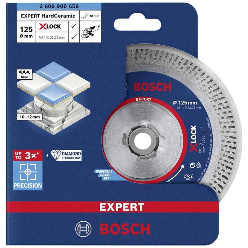 Expert Hard Ceramic Diamond Blade 125*1.4 X-Lock - B 2608900658