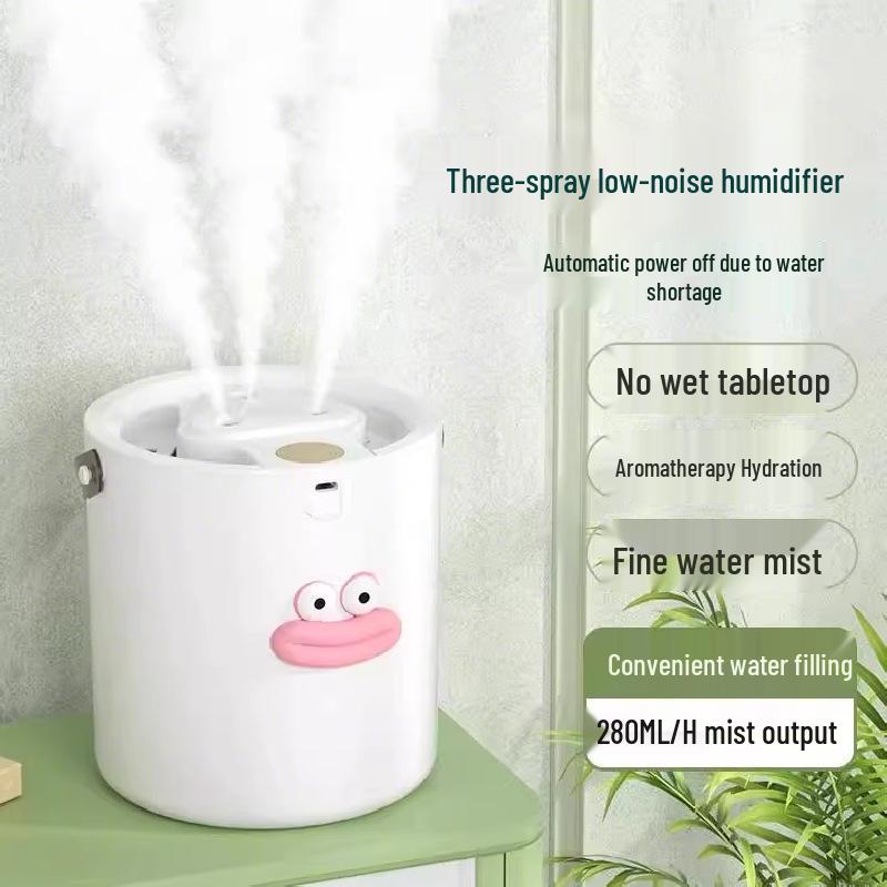 Large Capacity Silent Aromatherapy Humidifier for Bedroom, Office, and Nursery