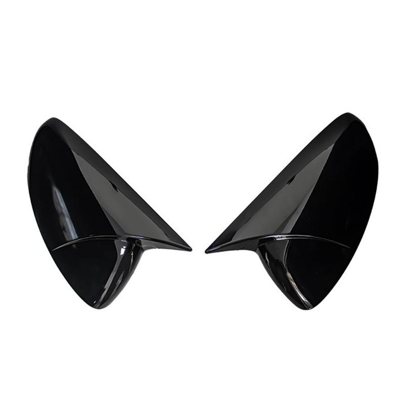 Para Renault Koleos 2016 2017 2018 - Cubierta de Espejo Lateral Retrovisor de Coche de ABS Tapa de Ala Carcasa Exterior de Puerta Adhesivo Decorativo