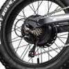 Bicicletta Elettrica Fuoristrada Shengmilo S900 Motore 1500W 20" Full Sospensioni Bicicletta Elettrica per Adulti 48V 30Ah Freni a Doppio Disco Carico Massimo 150Kg