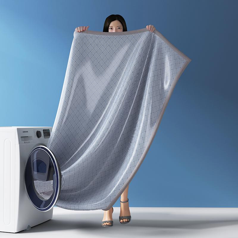 Clever Plan: Ai Cao Cool Feeling Ice Vine Mat Soft Mat Ice Silk Cool Mat 3-Piece Set
