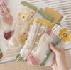 Tulpenmuster Transparente Seiden-Kniestrumpfhosen für Damen – Trendige Sommersocken