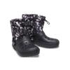 Crocs Classic Lined Neo Puff Tie Dye Boots 'Black White' Unisex 207328-001