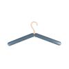 Collapsible Travel Hangers Lightweight Foldable Space-Saver Closet Clothes Hangers with Hidden Clips for Jackets Pants
