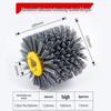 Abrasive Wire Drawing Polishing Brush Wheel