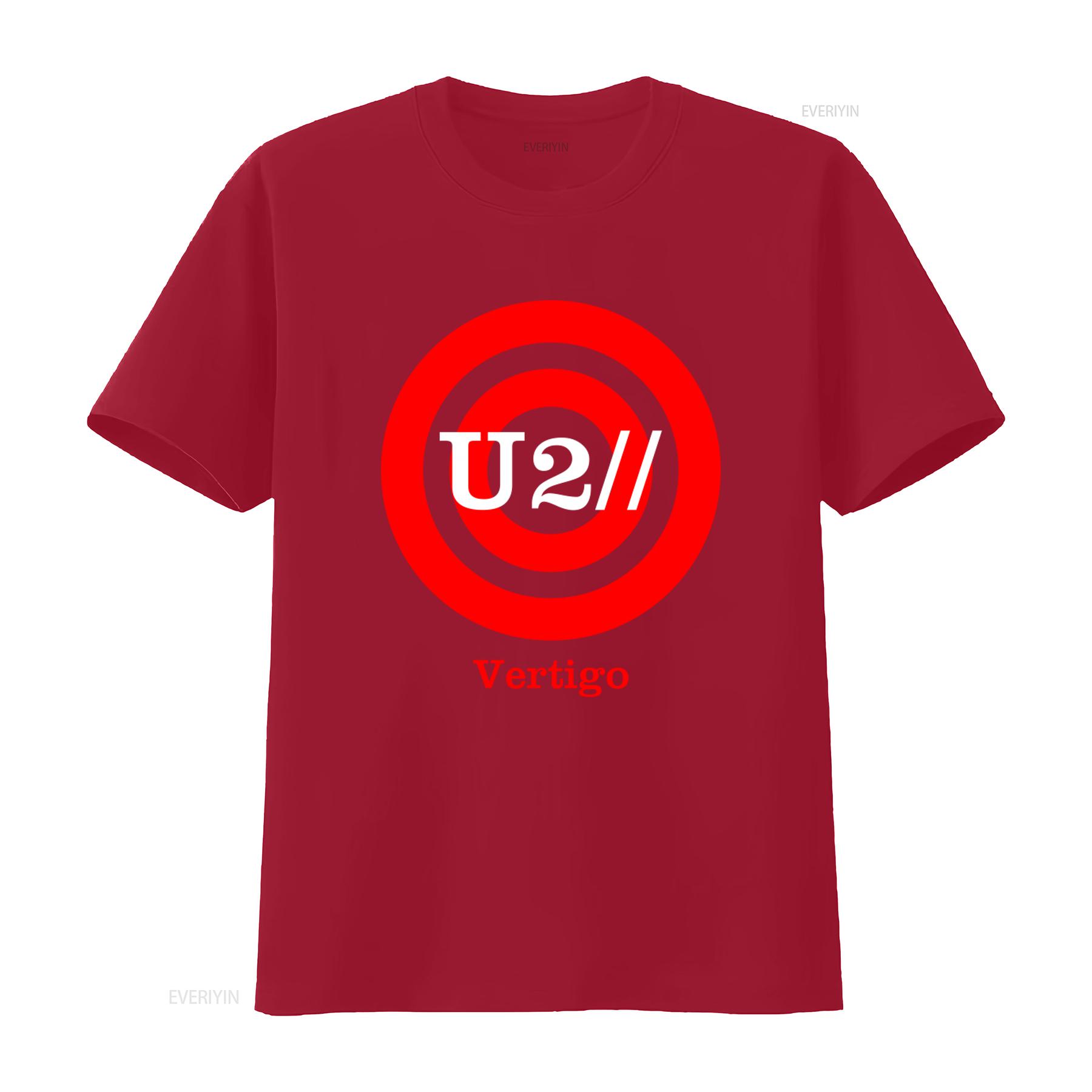 

2005 Vintage U2 Vertigo Tour Black Music Rock Band Print T Shirt Size Xl vintage Washed graphic homme Unisex S
