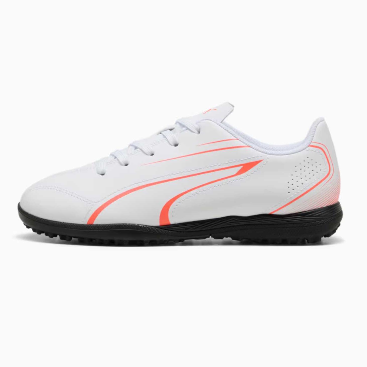 Puma Vitoria Скругленный носок Мягкие низкие футбольные бутсы Детские кроссовки 10748710 34.5