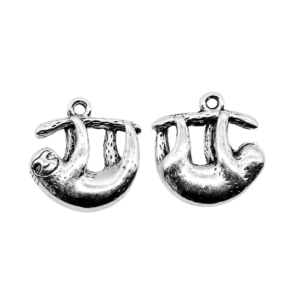 Bear Pendants Metal Animal Charms Panda For DIY Bracelet Necklace Earrings Accessories