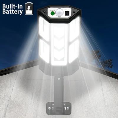 Powerful LED Solar Outdoor Led Courtyard Wall Lamp 3 Modes Human Body Induction Garden Terrace Garage Street Lighting
