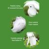 1 pieza de pájaros artificiales simulados, pájaro blanco, pájaro emplumado, decoración de paloma blanca pequeña