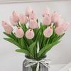 Modern Artificial Tulip Not Wither Fine Texture Scene Setting Supplies
