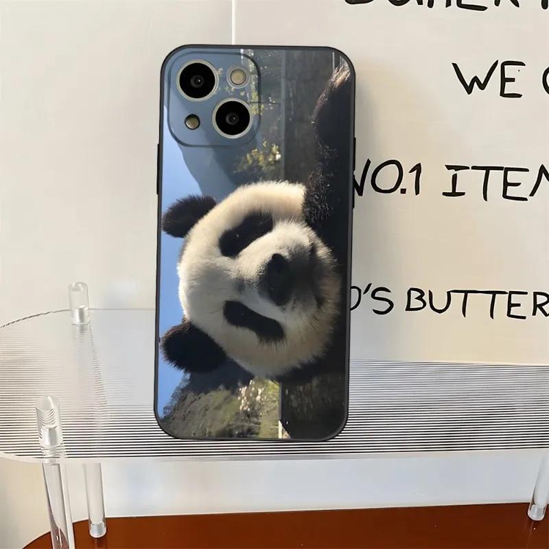 

Подходит для чехла для мобильного телефона iPhone15Pro Max, чехла для мобильного телефона Cute Panda Planet, окрашенного и устойчивого к падениям. iPhone 16 pro