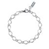 Jbans Classic 1By1 Rhombus Slim Chain Bracelet (C2503Ac1289_Sv)