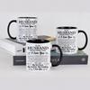Zweifarbige Keramiktasse mit individuellem Logo, Sublimationsdruck, mit Geschenkbox