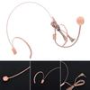 3.5mm Plug Headworn Microphone Adjustable Soft Tube Clear Audio Condenser Microphone Versatile Wired Connection
