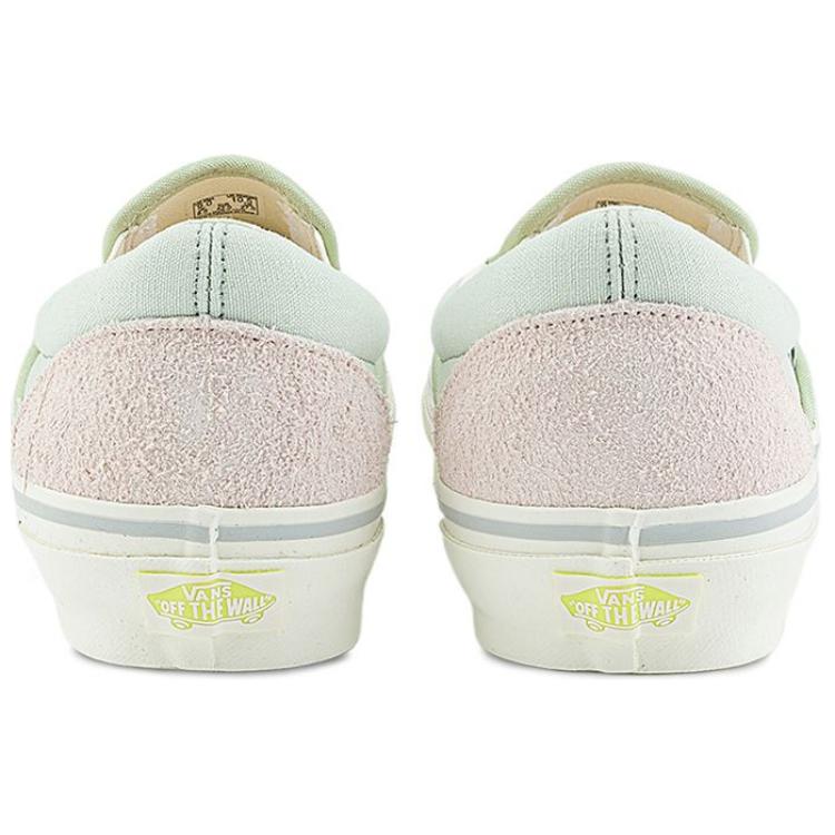New Vans Slip On Skateboarding Shoes 'Light Green' VN000CTCBGK