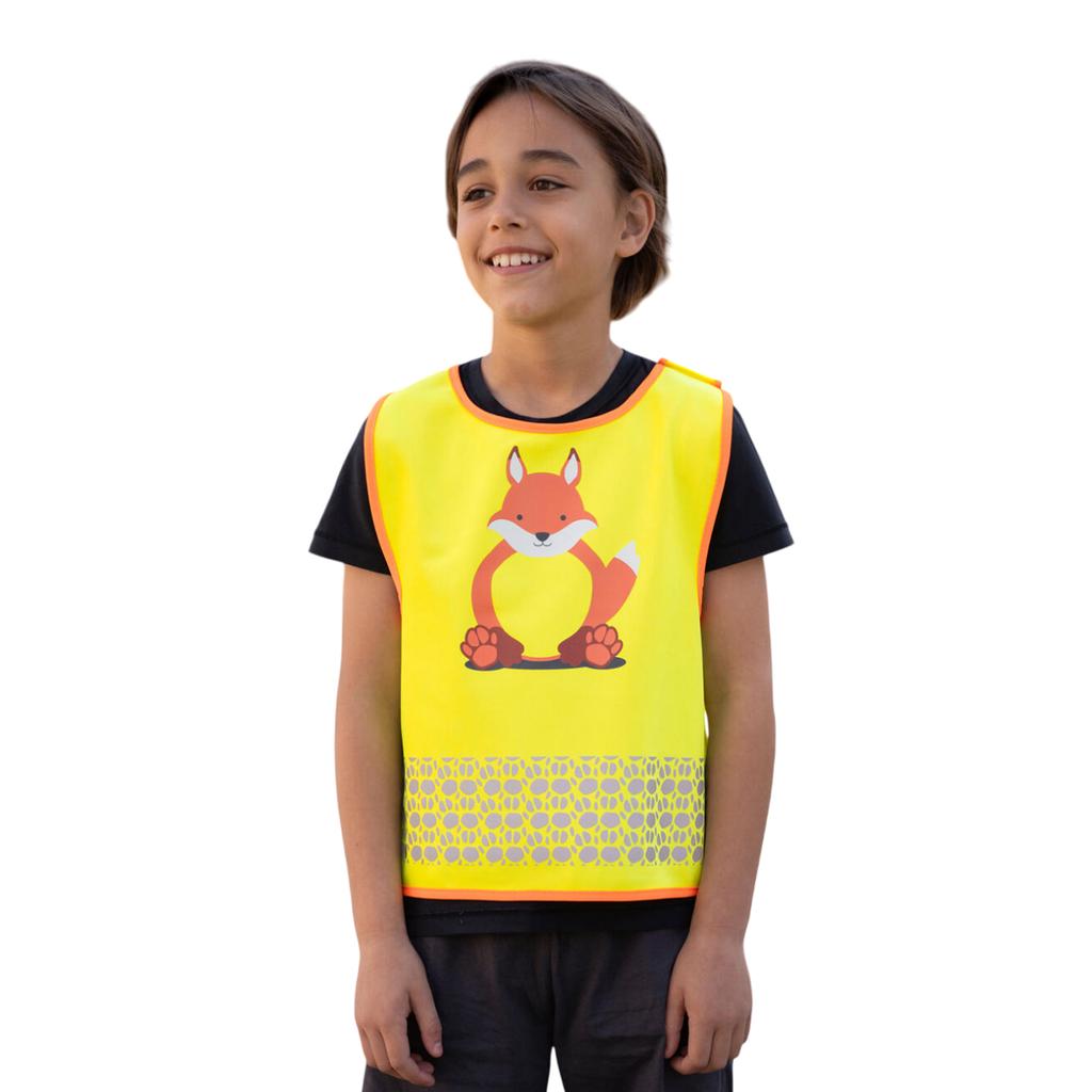 Korntex Childrens/Kids Funtastic Wildlife Fox Safety Vest
