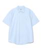 LEE Loco Pocket Oxford Short Sleeve Shirt Light Blue