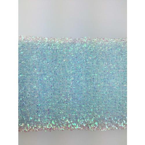 Marna Sparkly Bathtub Sponge (Blue) - Perfect for Removing Dirt and Limescale, Cleaning the Bathtub, Sink, or Bathroom (W032B)