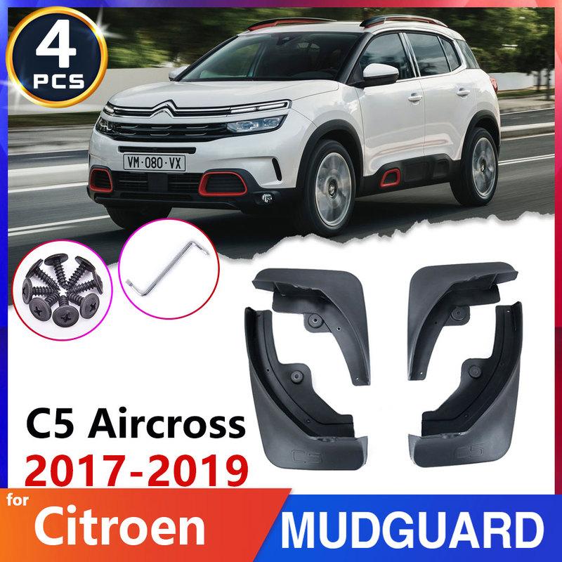 

Car Tire Fender Mud Flap for Citroen C5 Aircross 2017 2018 Mudflaps Splash Guards Mudguards Stickers Auto-Accessories-Goods