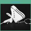 Canvas-Schuh Schlüsselanhänger Schlüsselanhänger mit Metallmaterial für Unisex Schlüsselorganisator und Geschenk