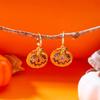 Halloween Rhinestone Pumpkin Black Cat Skull Ghost Spider Drop Earrings Gothic Punk Earrings Party Jewelry Gift For Women Men