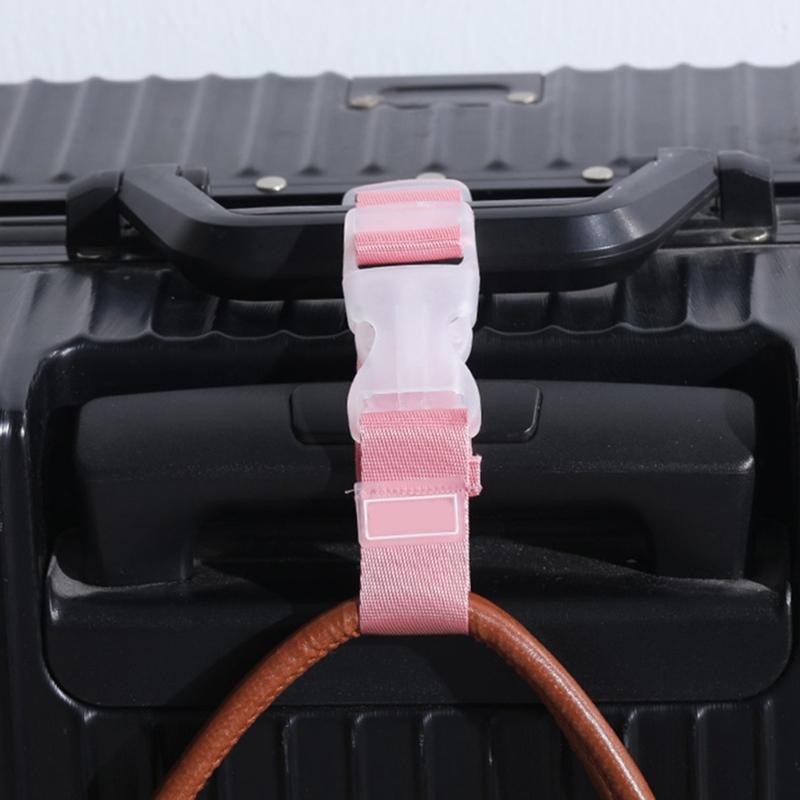 Nylon Suitcase Strap for Secure Attachments Adjustable Luggage Strap for Multiple Use In Daily and Outdoor Travel 10PCS