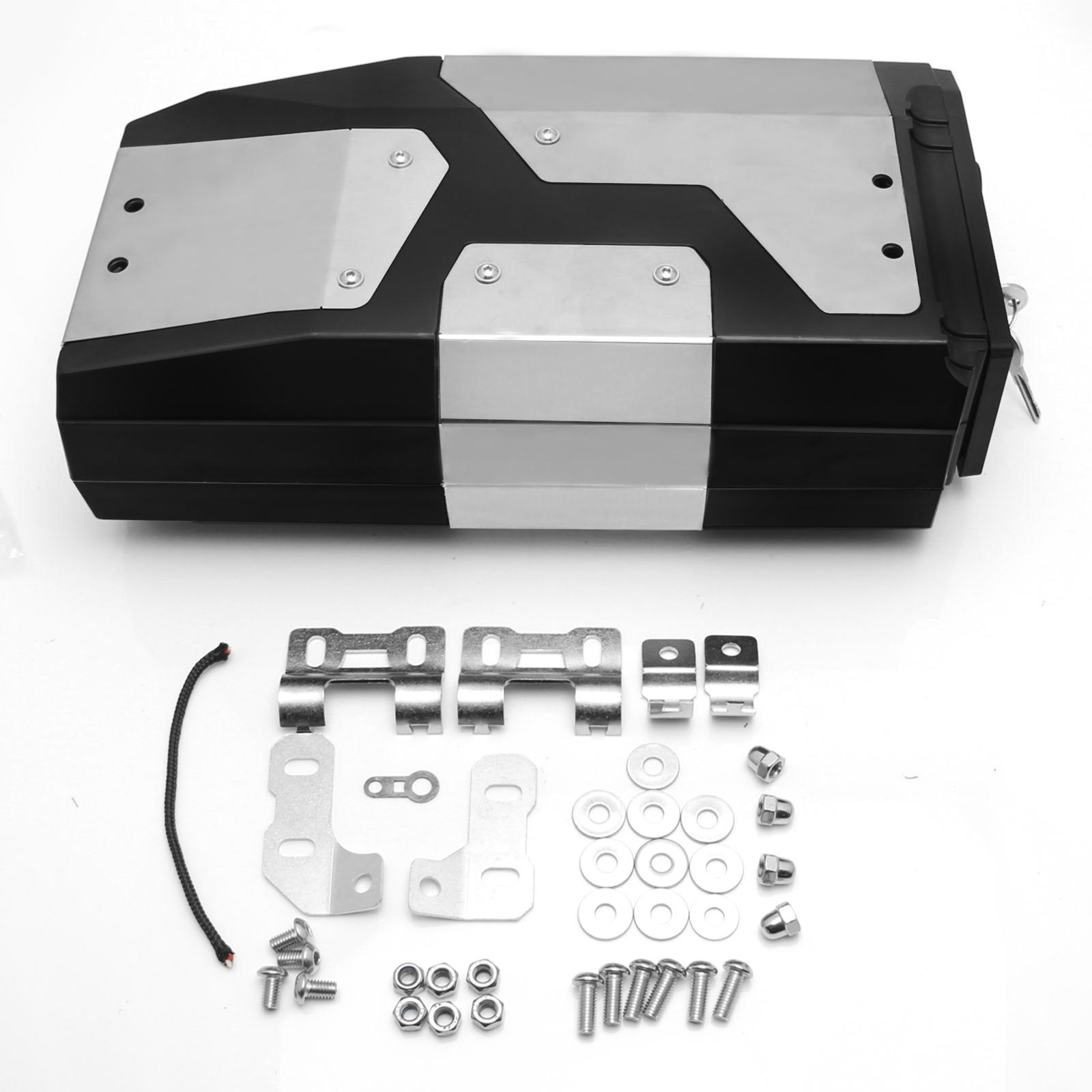 

Motorcycle Bracket Aluminum Decorative 4.2L Tool Box Toolbox Accessories For BMW R1250GS LC R1200GS F750GS F850GS ADV чорний