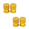 4pcs Car Wheel Tire Valve Caps Aluminum Airtight Covers Badge Emblem for Toyota C-HR CHR Accessories