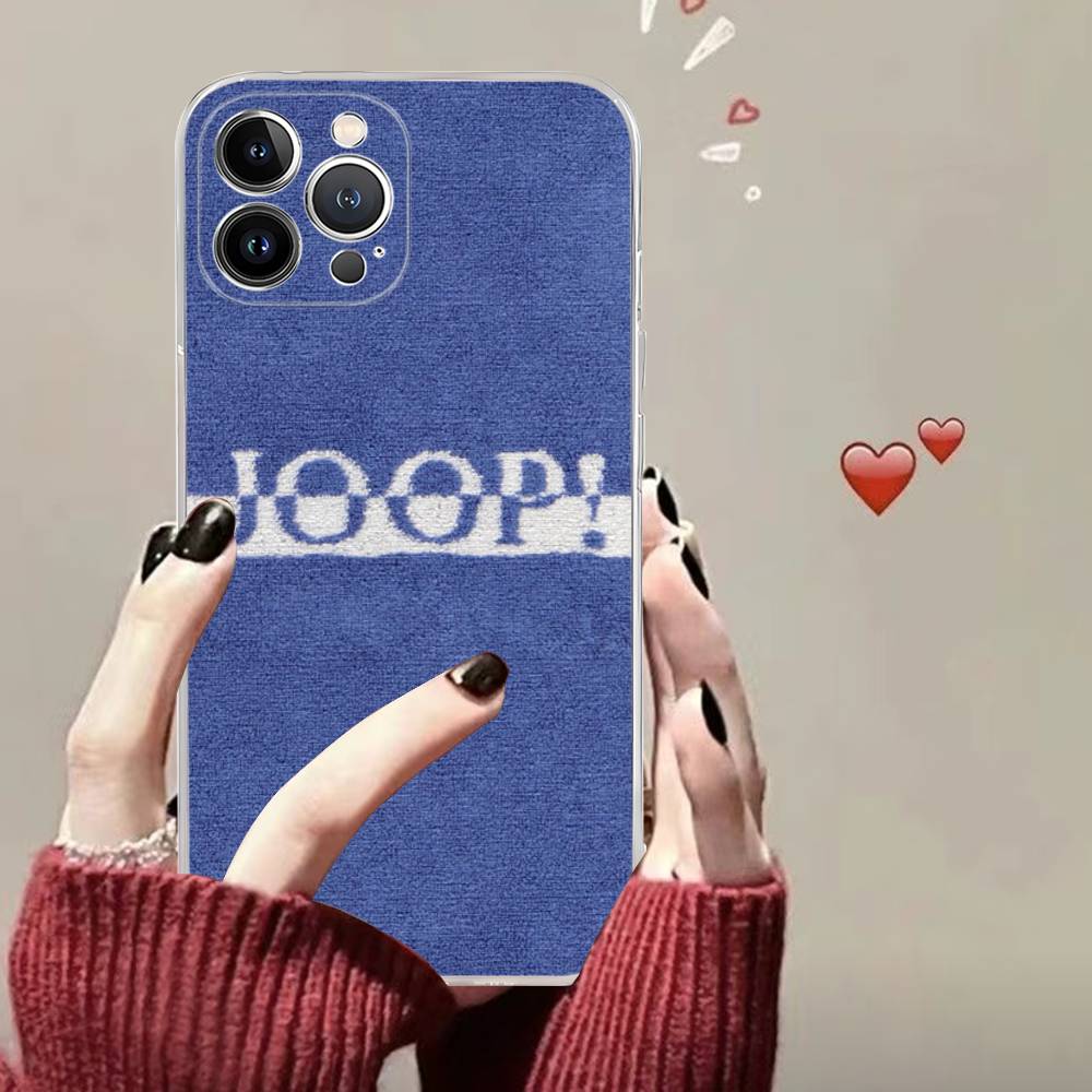 Modemarke J-Joop Handyhülle Für IPhone 17 16 14 11 12 13 15 Pro Max 14 Plus 17 Air Cover