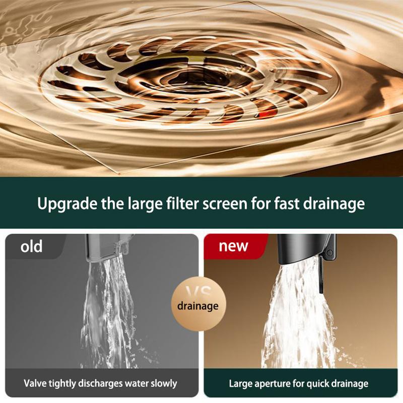 All-copper Floor Drain Deodorizer Bathroom Filter Insect-proof Closed Cover Sewer Floor Drain Core