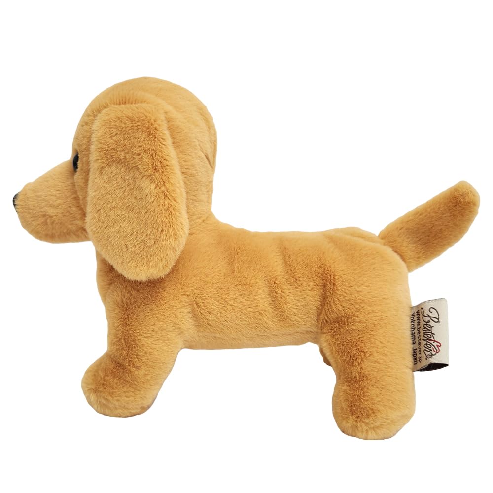 BESTEVER Premium Puppy Plush Toy, Dachshund Brown, 53011