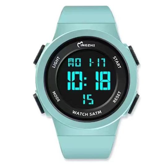 Top Brand New Sports Luminous Electronic Watch Chronograph Swimming Multifunctional Student Electronic Watch for Men