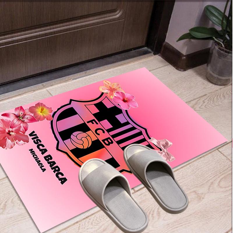 football club FC Pattern Rug, Indoor/Outdoor Mat, for Picnic, Gameroom, Bedroom, Office, Living Room, Home Decor Carpet, Birthday Gift