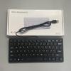 K1000 Thin Wired Multimedia Keyboard with No Logo - Chocolate Design for Laptops