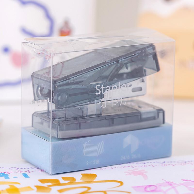 Ministiftesett for barn Gjennomsiktig testpapirbindemiddel Stiftestifter for studentkontor/skolebindingsutstyr