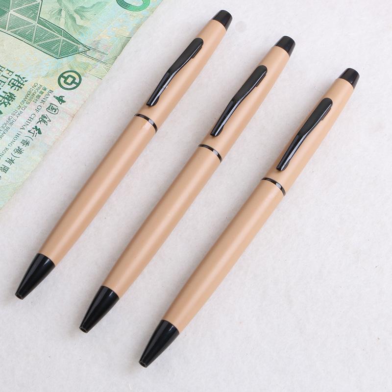 Candy Color Business Ballpoint Pen Metal Orb Pen Creative Advertising Pen Gift Box Set Laser Printing