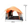 Tente auvent - ME64 - 1-2 personnes - Autoportante - Polyester 190T orange