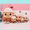 Pearl Milk Tea Plush Toy Cartoon Stuffed Doll Bedroom Decoration Kids Gifts