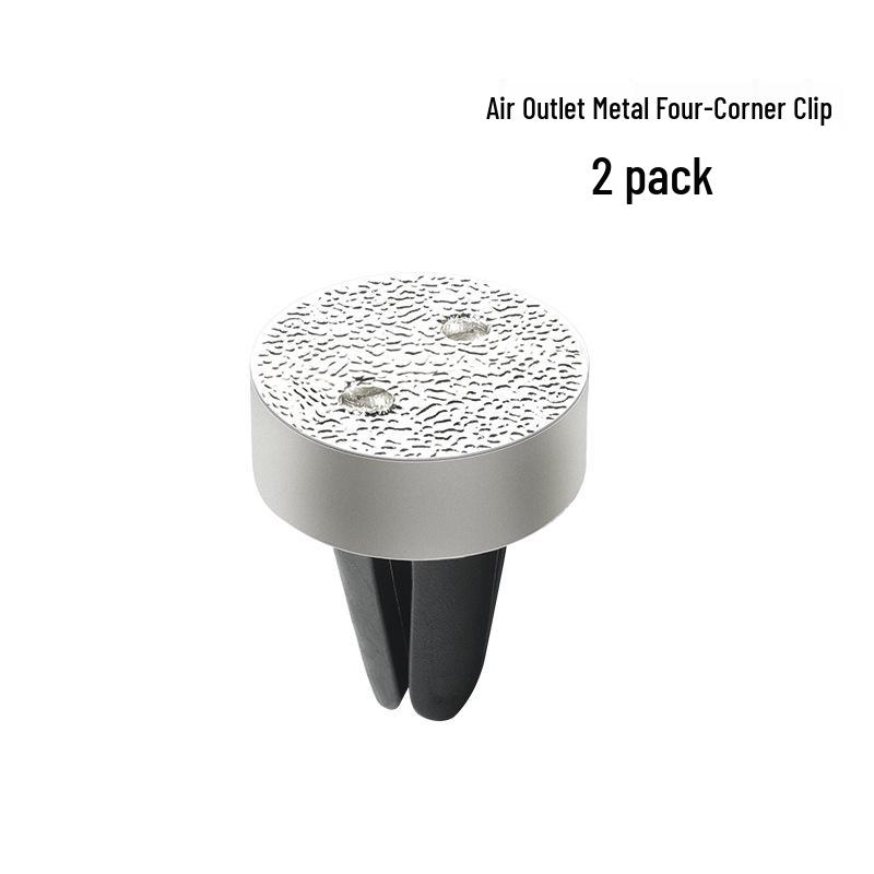 Pure Metal Car Air Vent Clip for Horizontal & Vertical Vents