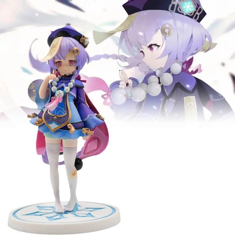 Genshin Qiqi Impact Figurine Game Cartoon Model Toys Statuary Christmas Gifts