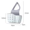 Kitchen Sink Holder Home Storage Drain Basket Adjustable Soap Sponge Shlf Hanging Drain Basket Bag Kitchen Accessories