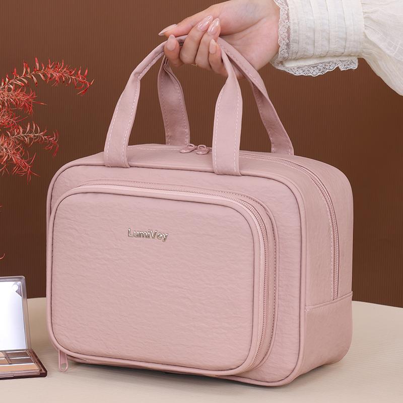 Portable Large Capacity Travel Washing Toiletry Bag Multifunctional Business Makeup Pouch Storage Handbag Women Cosmetic Bag