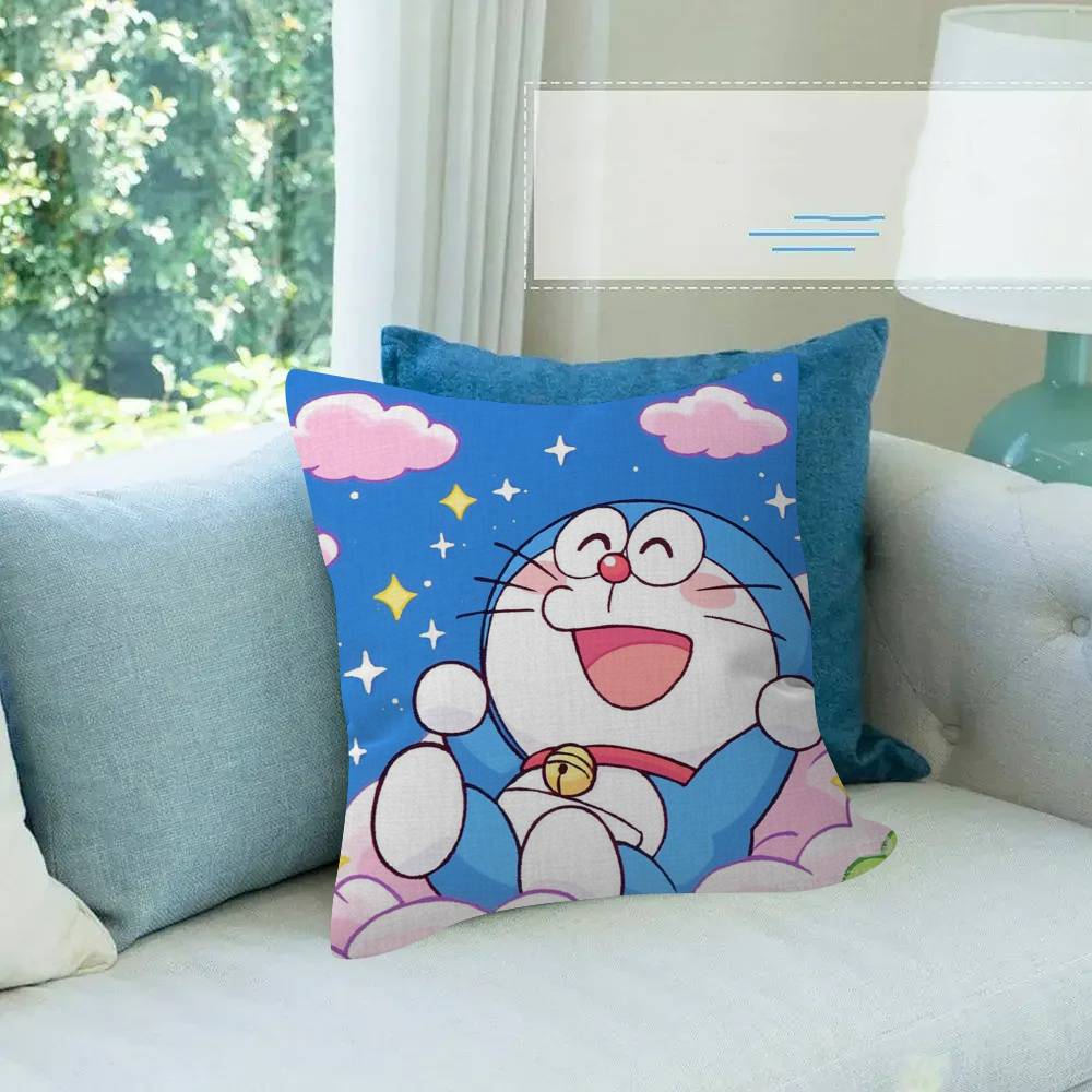 Pillow Cushion Cover Pillowcase Living Room Sofa Home Decor Anime D-D-Doraemones Classic